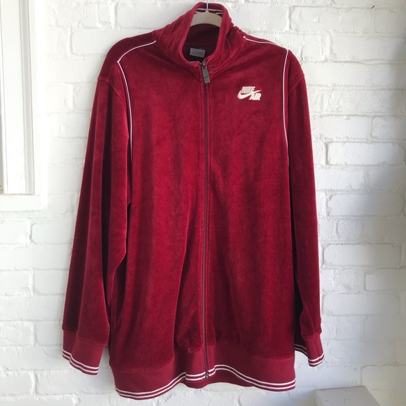 velvet nike jacket